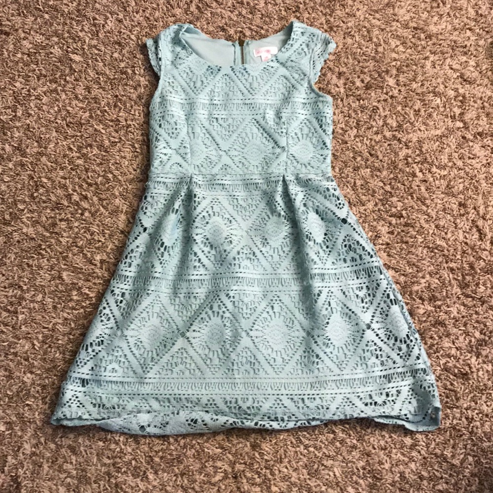 Teal Dress